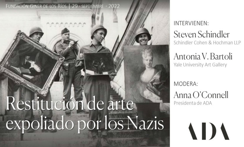 Restitución de arte expoliado por los Nazis